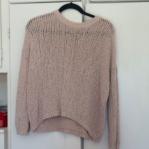 Aerie Soft Knit Women's Sweater - Light Pink